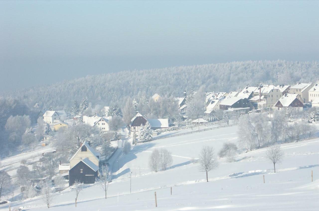 Ferienwohnung Oberpfannenstiel Bernsbach ภายนอก รูปภาพ